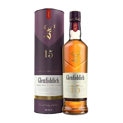 Send Glenfiddich 15 Year Old Solera Speyside Single Malt Scotch Whisky Online
